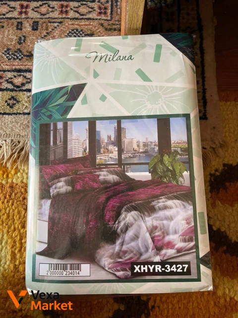 Набор постельного белья "Milana" семейный 100% хлопок