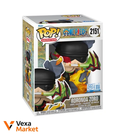 Funko Pop! Animation One Piece Roronoa Zoro #2151 Vinyl Figure