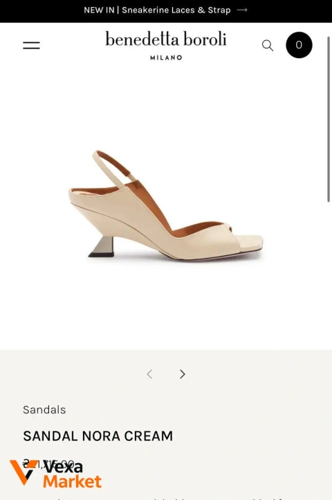 Benedetta Boroli Сандалии SANDAL NORA CREAM
