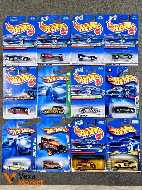 Hot Wheels Treasure Hunt 1997-2009 рр. на резині