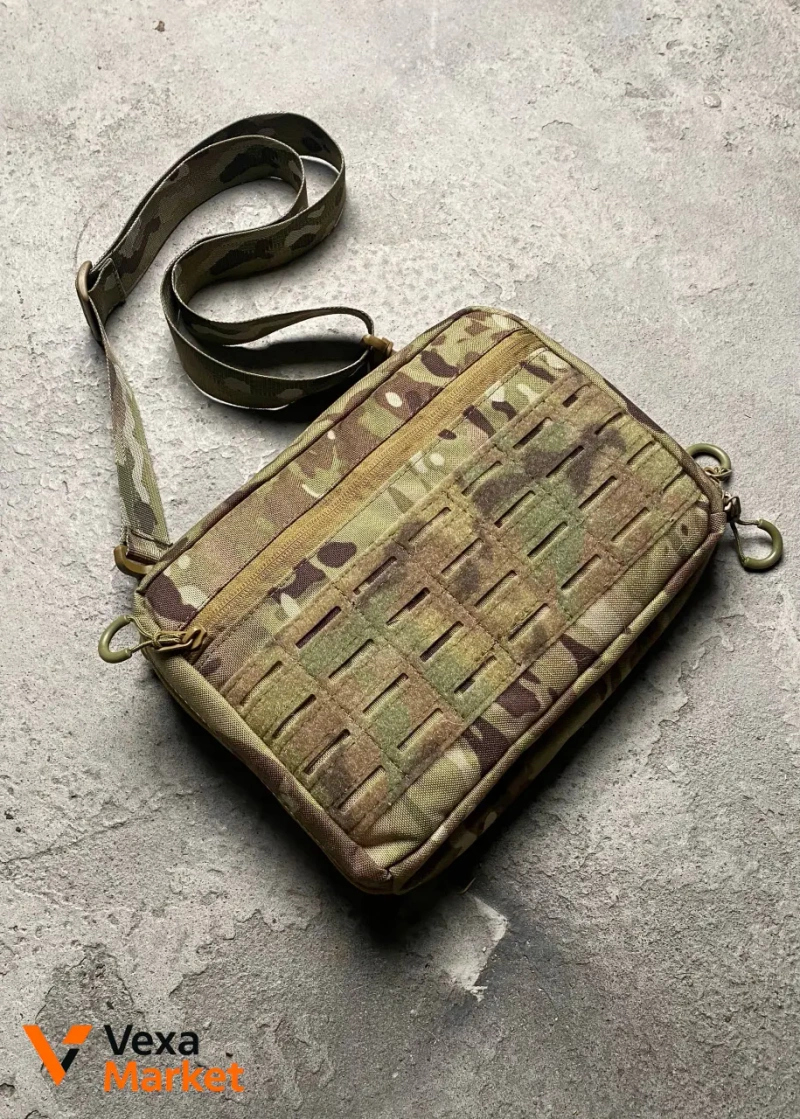Сумка-подсумок для планшета Cordura 1000D с креплением MOLLE — фото 5