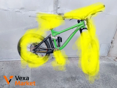 Рама для велосипеда под 26 колесо, ось 150x12, с амортизатором X Fusion Vector R