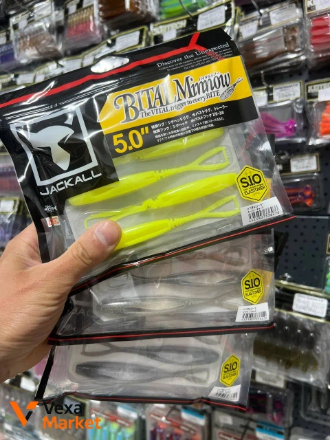 Jackall BITAL Minnow 5'' силиконовая приманка для рыбалки