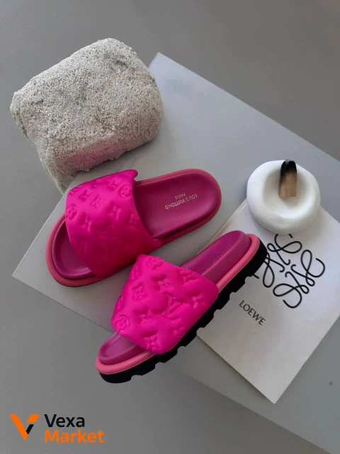Louis Vuitton Pillow Slides Pink