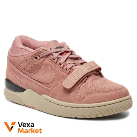 Nike AAF88 Low женские розовые замшевые кроссовки