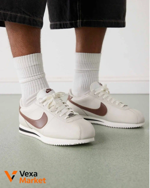 Nike Cortez Бежевые мужские кроссовки