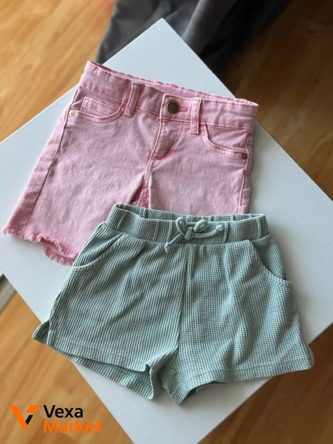 Шорти Zara та H&M для дівчинки, розмір 92