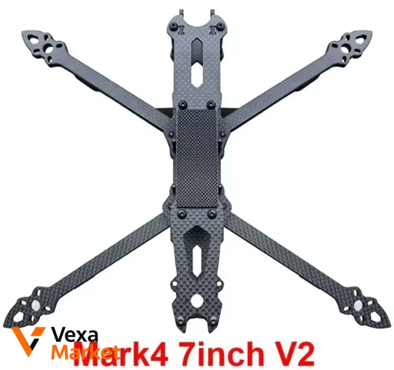 Карбонова рама Mark4 V2 для FPV дронів 7/8/10 дюймів — фото 3