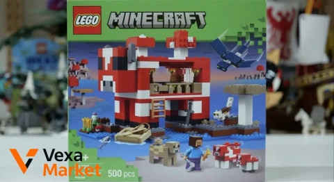 Lego Minecraft 21270 Грибной дом