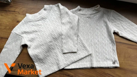 Детские свитерки и футболки для девочки, размер 74-80