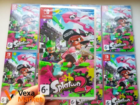 Картриджі Nintendo Switch: Mario Strikers та Splatoon 2