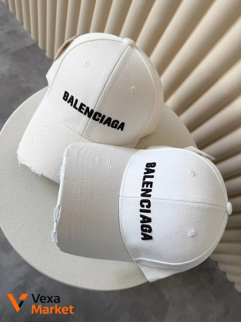 Кепка Balenciaga с вышитым логотипом — фото 3