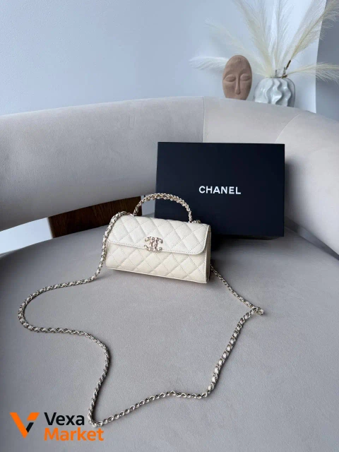 Chanel Mini Beige Натуральная кожа