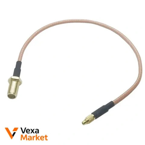 Кабель антенний RG316 SMA мама - MMCX тато 20см