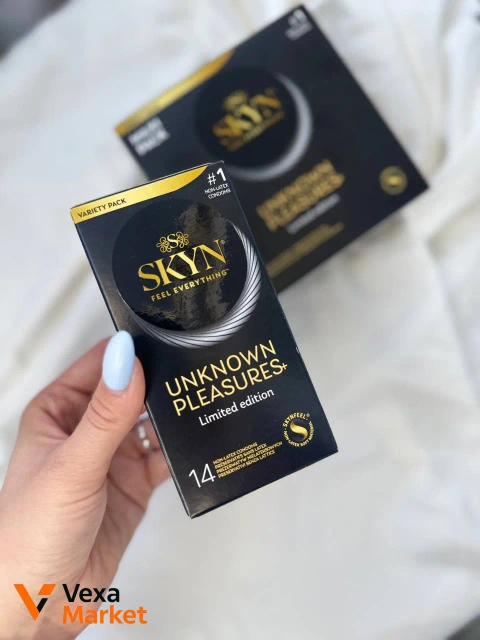 Набір презервативів SKYN Unknown Pleasures Limited Edition (14 шт.)