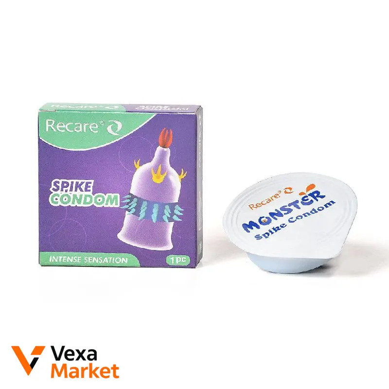 Recare Spike Condom Purple — фото 2