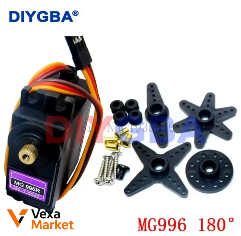 Сервопривод MG996R 180°/360°