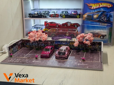 Діорама 1:64 японський стиль