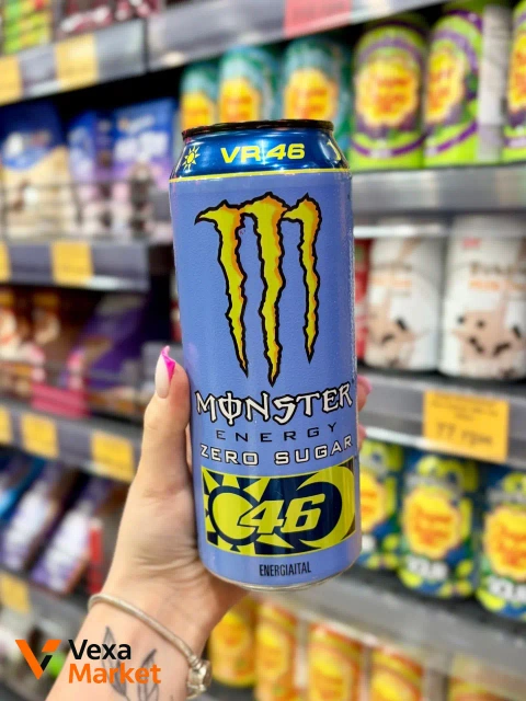 Енергетичний напій Monster VR46 цитрусово-тропічний (без цукру)