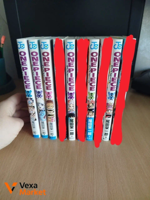Манга Ван Пис (One Piece) на японском языке, тома 86, 87, 88, 96, 98, 99