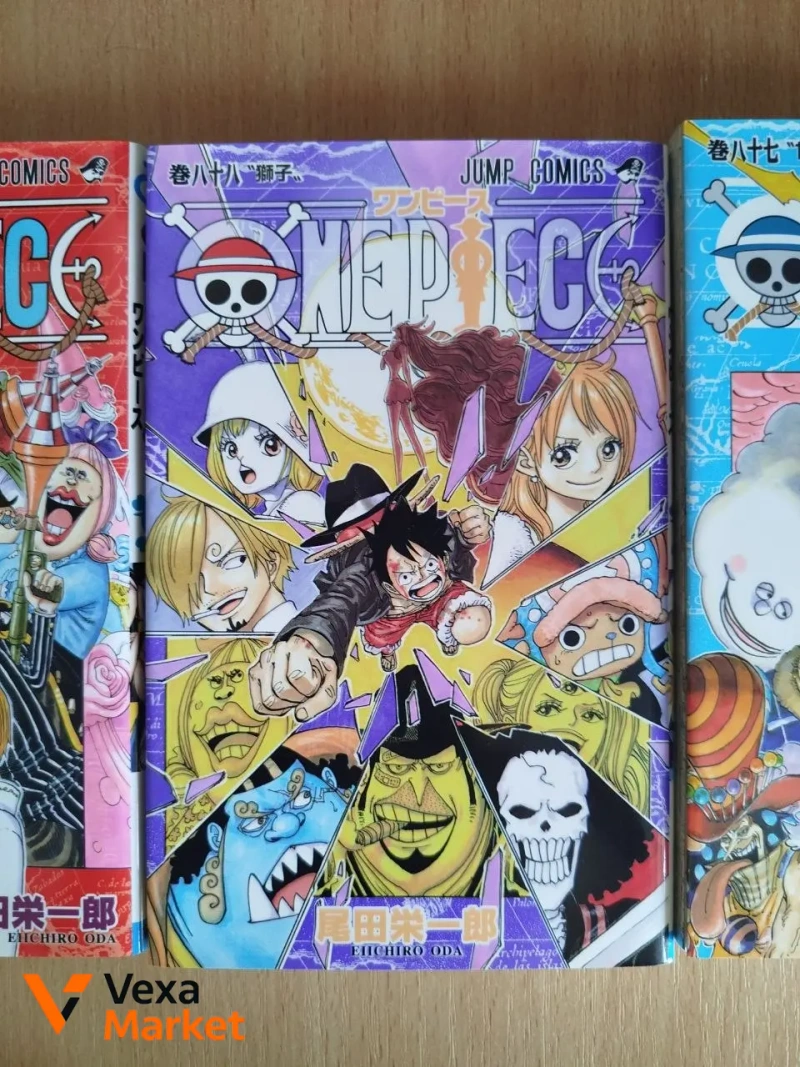 Манга Ван Пис (One Piece) на японском языке, тома 86, 87, 88, 96, 98, 99 — фото 3