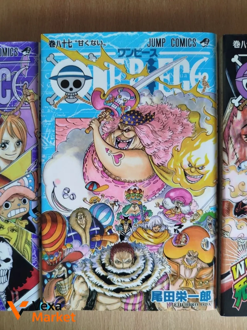 Манга Ван Пис (One Piece) на японском языке, тома 86, 87, 88, 96, 98, 99 — фото 4