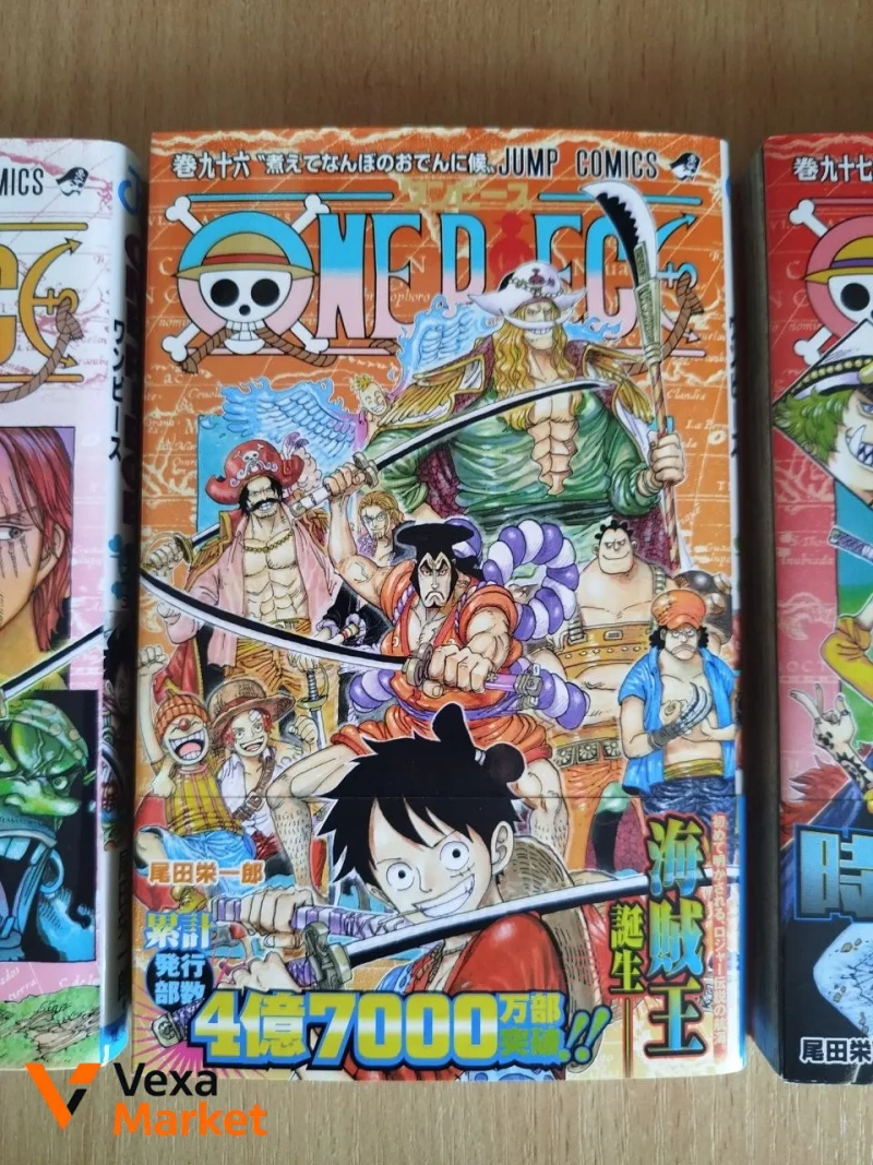 Манга Ван Пис (One Piece) на японском языке, тома 86, 87, 88, 96, 98, 99 — фото 5