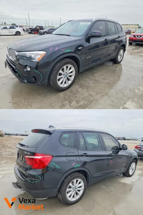2016 BMW X3 sDrive28i 2.0л бензин задний привод
