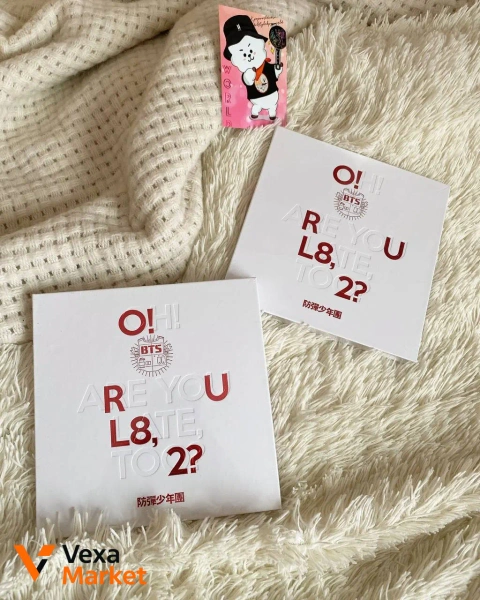 BTS О!rul8,2? Альбом с фотокарточкой, фотобуком и плакатом