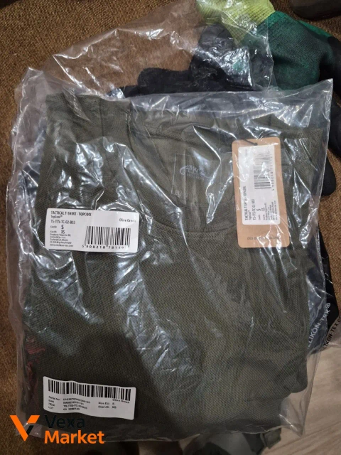 Термоактивная футболка Helikon Tactical T-shirt TopCool Lite - Olive/Черная, размер S
