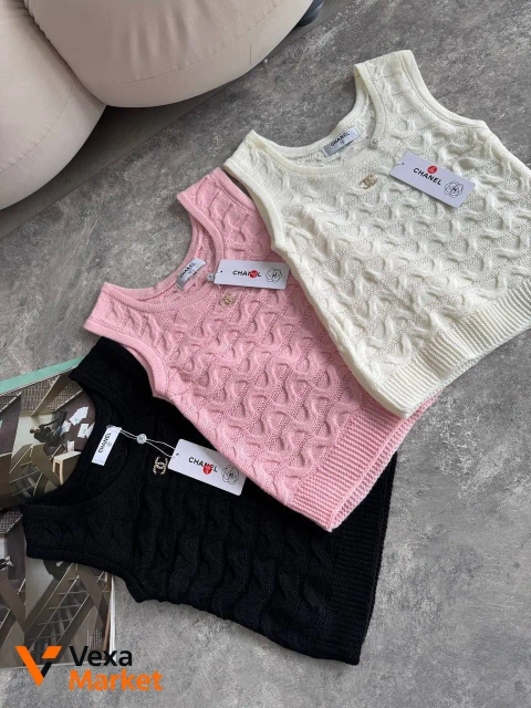 Майка Chanel жіноча в'язана