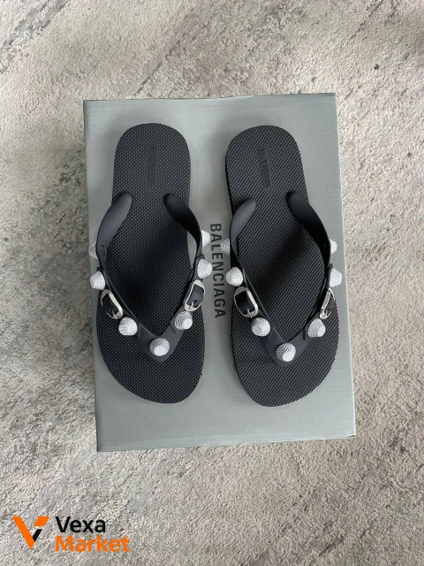 Шльопанці Balenciaga чорні