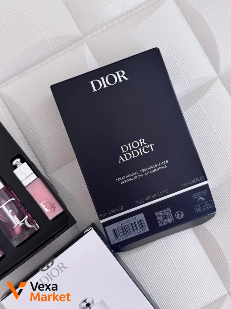 Подарунковий набір для губ Dior Addict 3-в-1 (Бальзам, Олійка-блиск, Максимайзер) — фото 5