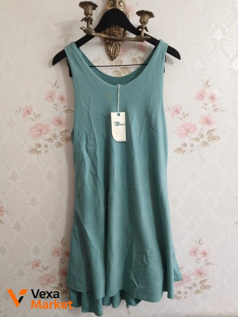 Летнее платье-сарафан Driver "Mercedes Dress plain" изумрудное, размер L/XL