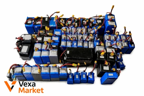 Li-ion батареї для дронів Molicel, Tenpower, Samsung