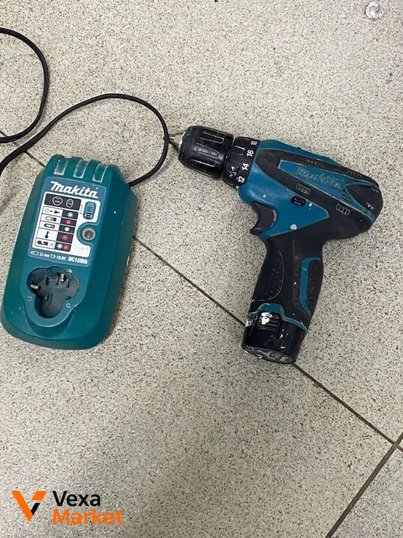 Аккумуляторная дрель-шуруповерт Makita DF330D — фото 4