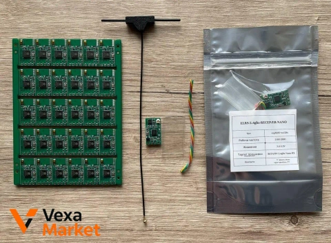 Приемники BoxSys ELRS Nano RX 2.4GHz ESP8285 + SX128X