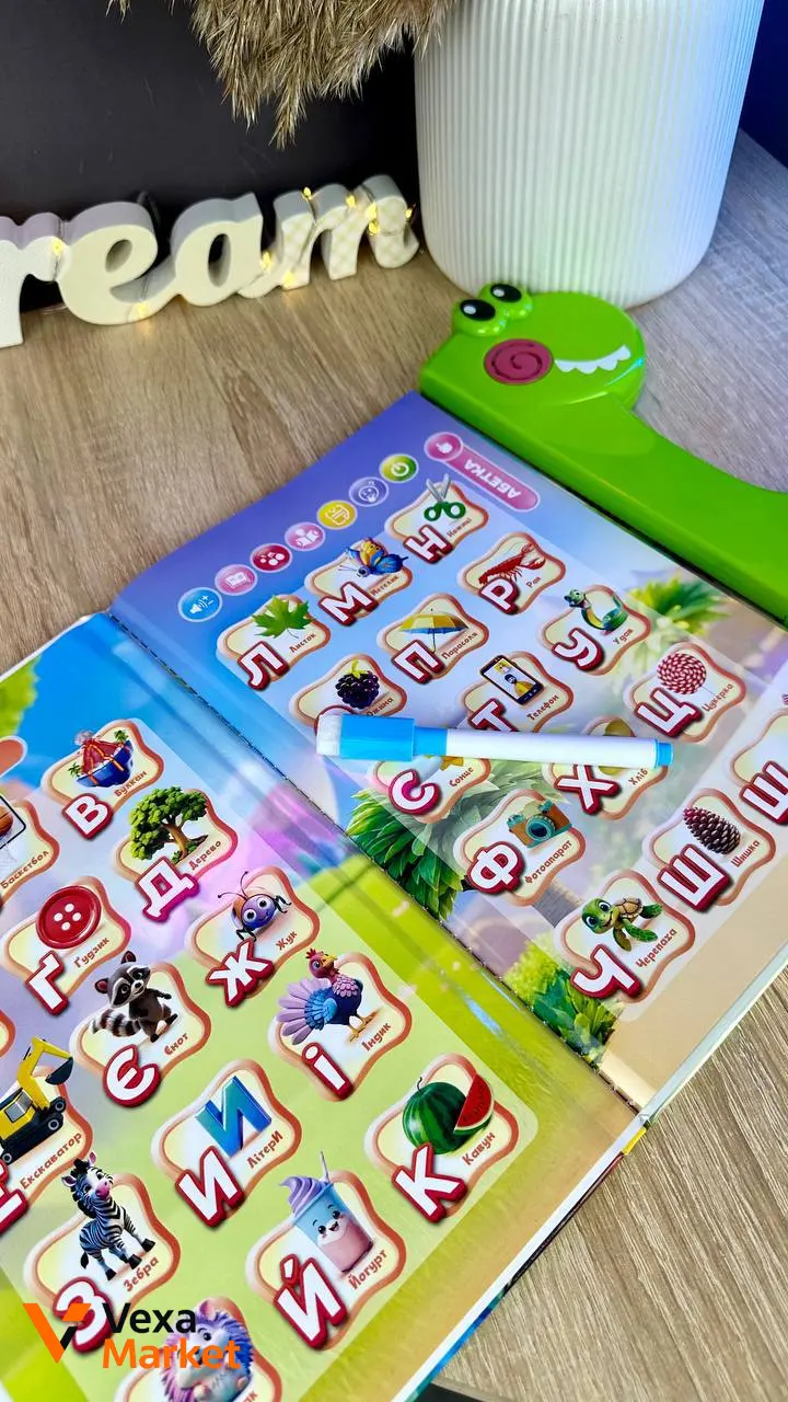 Інтерактивний віммельбух WTOYS з озвученням українською мовою — фото 4