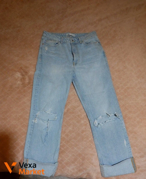 Джинси Zara прямий крой розмір 40