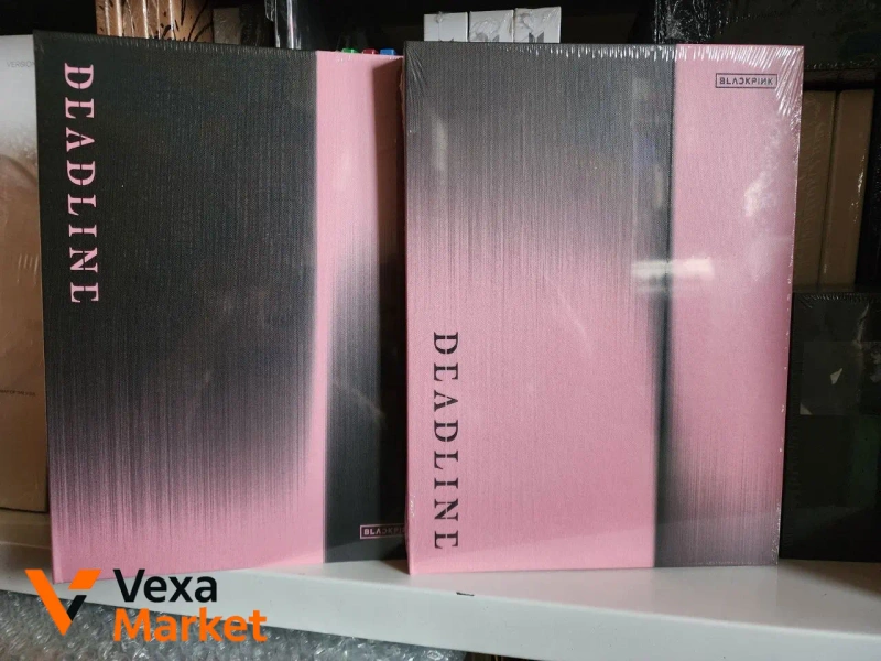 BLACKPINK - DEADLINE Standard ver. Альбом (Black/Pink) — фото 2