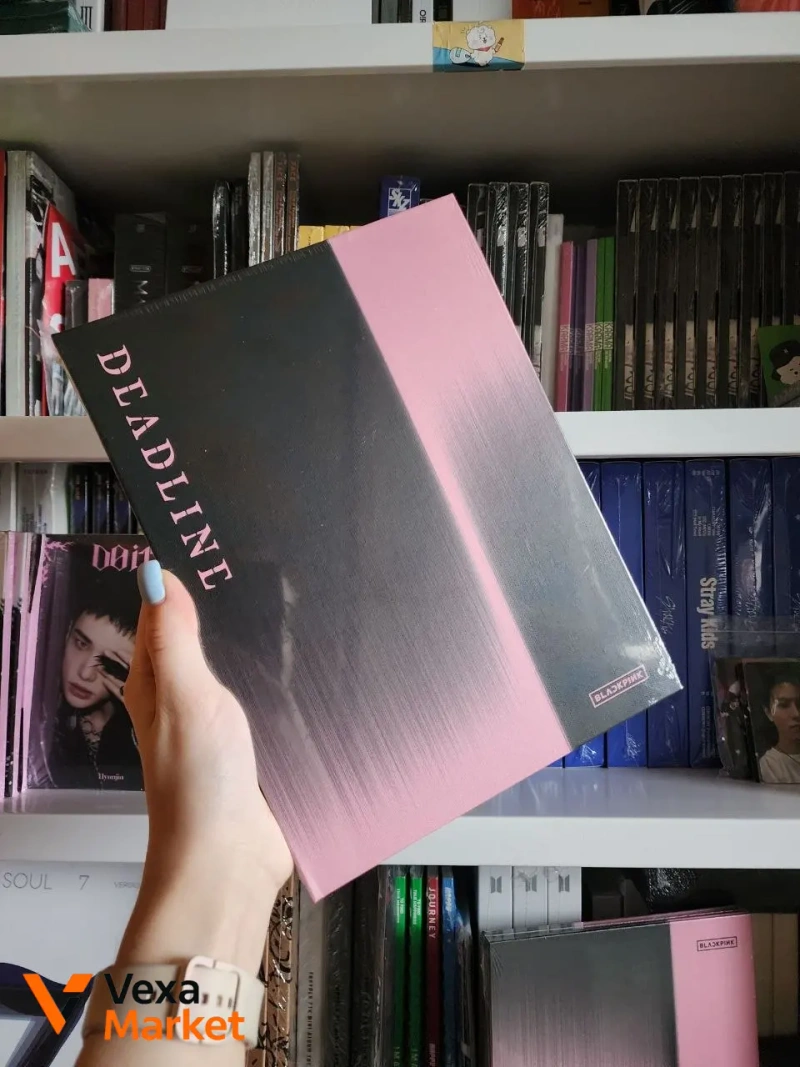 BLACKPINK - DEADLINE Standard ver. Альбом (Black/Pink) — фото 3