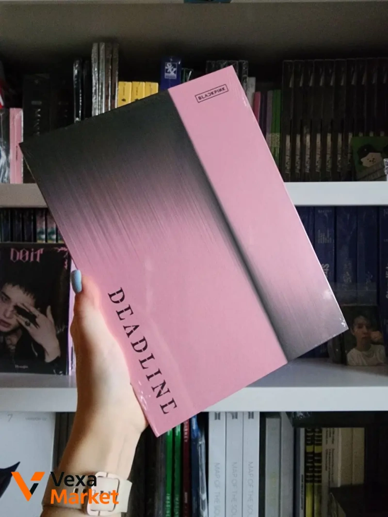 BLACKPINK - DEADLINE Standard ver. Альбом (Black/Pink) — фото 4