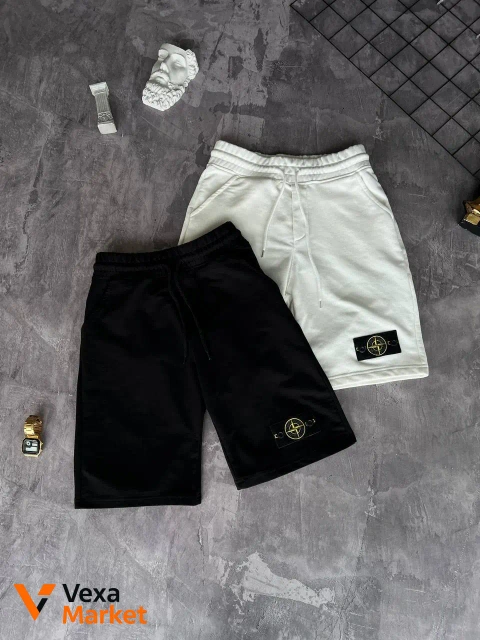 Шорти чоловічі Stone Island 2-нитка 100% бавовна XXL Туреччина