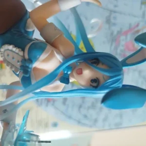 Фигурка Aqua Bunny Girl Aqua Konosuba