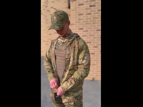 Літня тактична куртка вітровка Mingoe Multicam