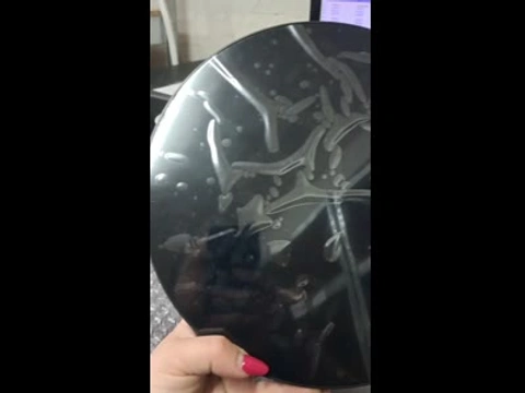 Электронные настенные часы DS-3813L 26см с USB питанием
