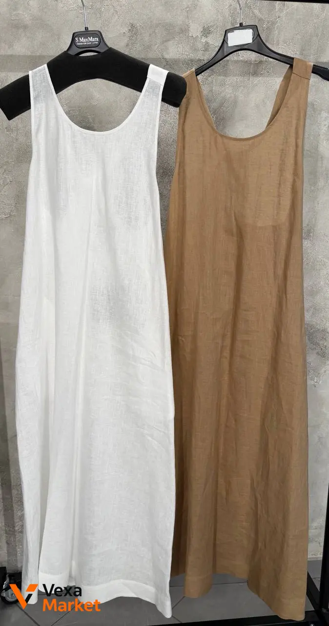 Abito MM сукня жіноча Beige/Oliva/Bianco — фото 4