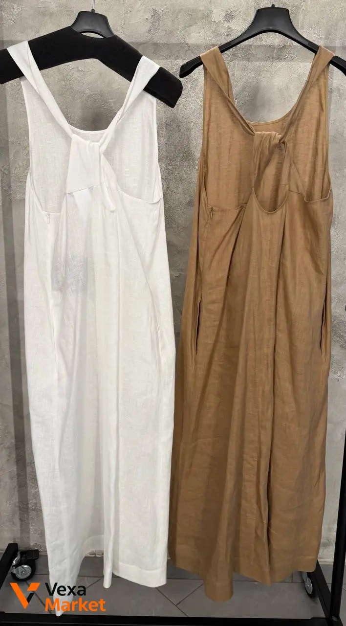 Abito MM сукня жіноча Beige/Oliva/Bianco — фото 5