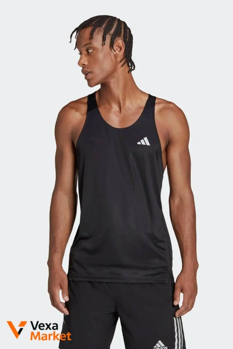 Adidas Спортивная майка мужская черная размер XS