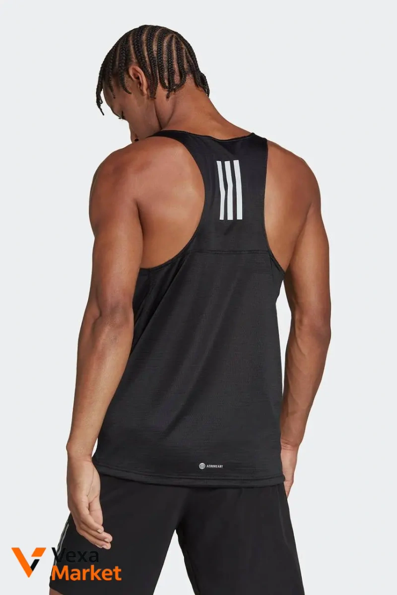 Adidas Спортивная майка мужская черная размер XS — фото 2